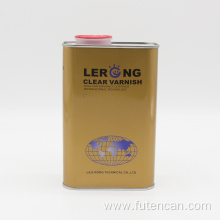 Square Tin Can for Engine Oil